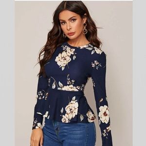 SHEIN Floral Print Top